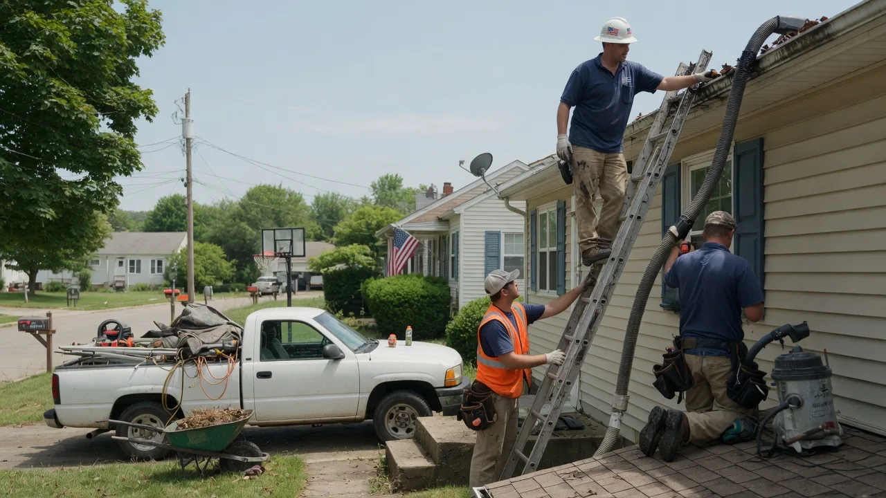 Gutter Installation in Keenes, IL near me